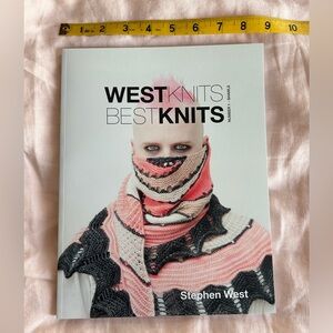 Westknits Bestknits number 1 shawls paperback book signed Stephen west